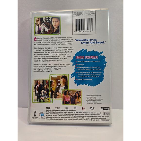 10 Things I Hate about You: Volume 1 (DVD) | Series - Picture 2 of 2